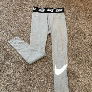 grey nike leggings